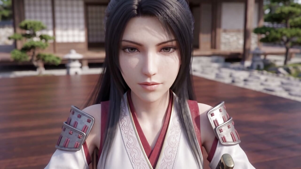Reina the Beautiful Samurai Wants You Alone - 3D Anime POV Fantasy