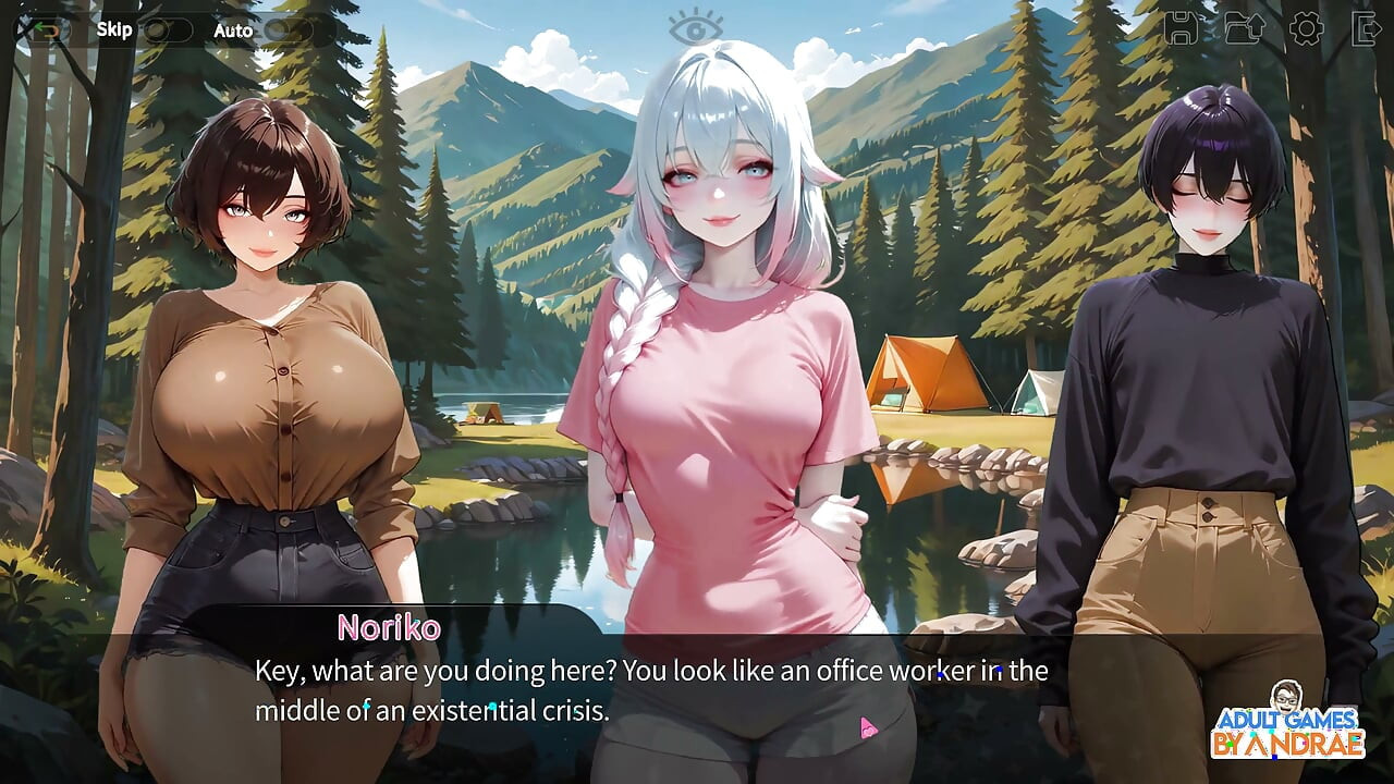 Erotic Fantasy Camp Gameplay Part 1 - a Mysterious Summer at Fantasy Camp