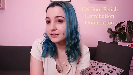 Твой фут-фетиш // Унижение // Доминирование // Я знаю, что ты не плох на моих Onlyfans любящих мои сладкие ступни... Итак, вот он