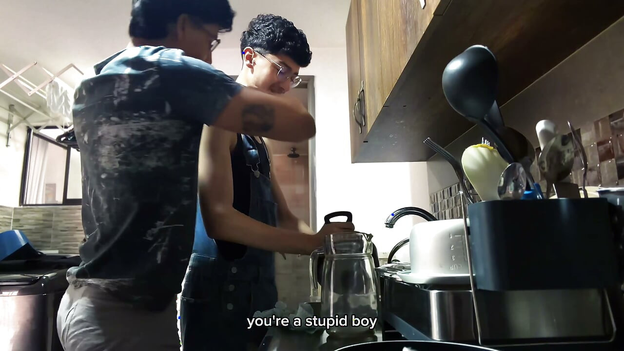 He loves to unload Cristian's balls every morning