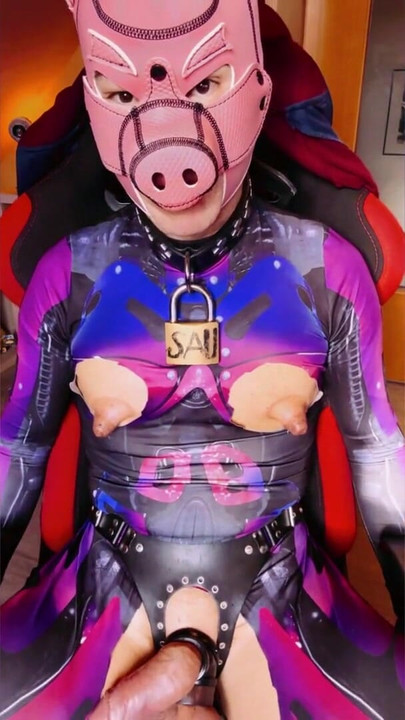 Unforgettable moment from "Nipple Pump  PIG Slut Whore"