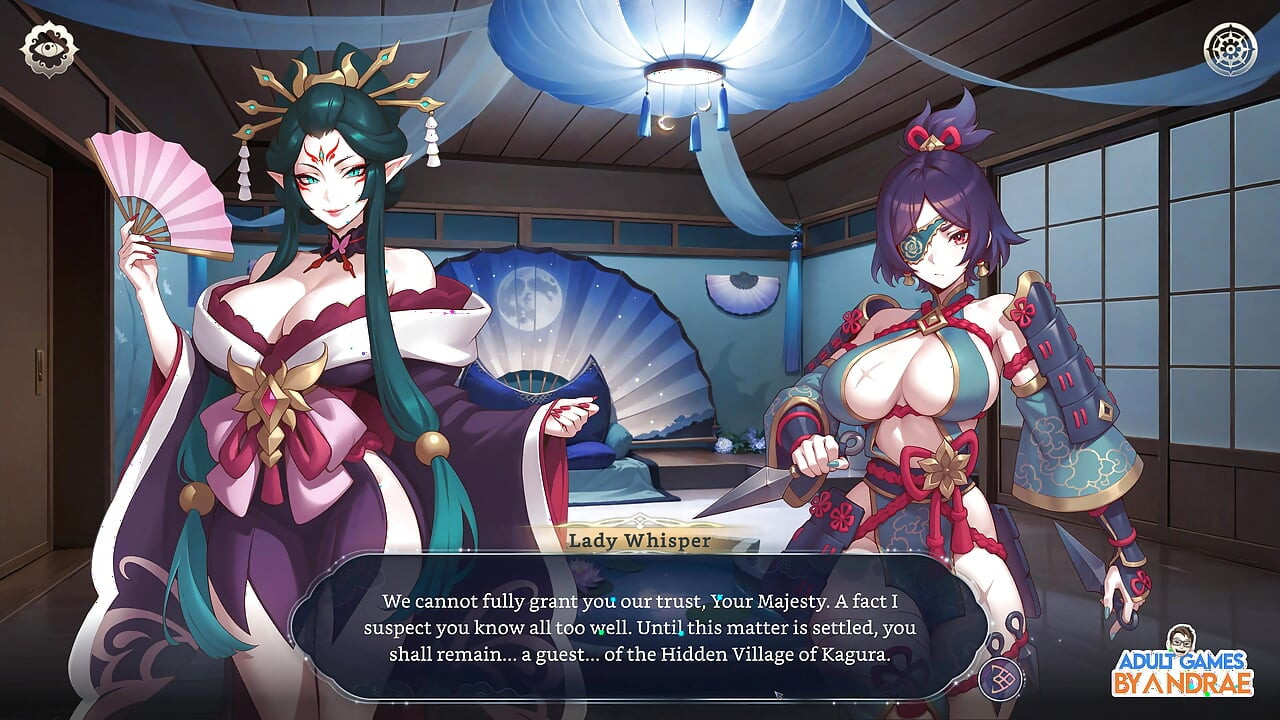Harem Fantasy - Kinky Ninja Scroll Gameplay Part 1 - Entering the Village of Kagura