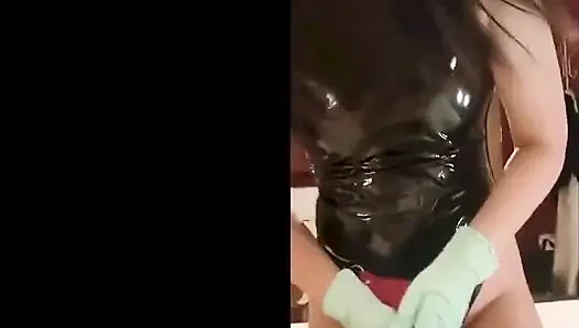 Velvet Bondage Reign: a Curvy Mistress Driving Her M-play Toy to a Final Oral Release - Bonus Scene