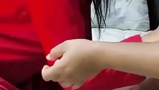 Arab Lesbian Teen Casted by Hot MILF