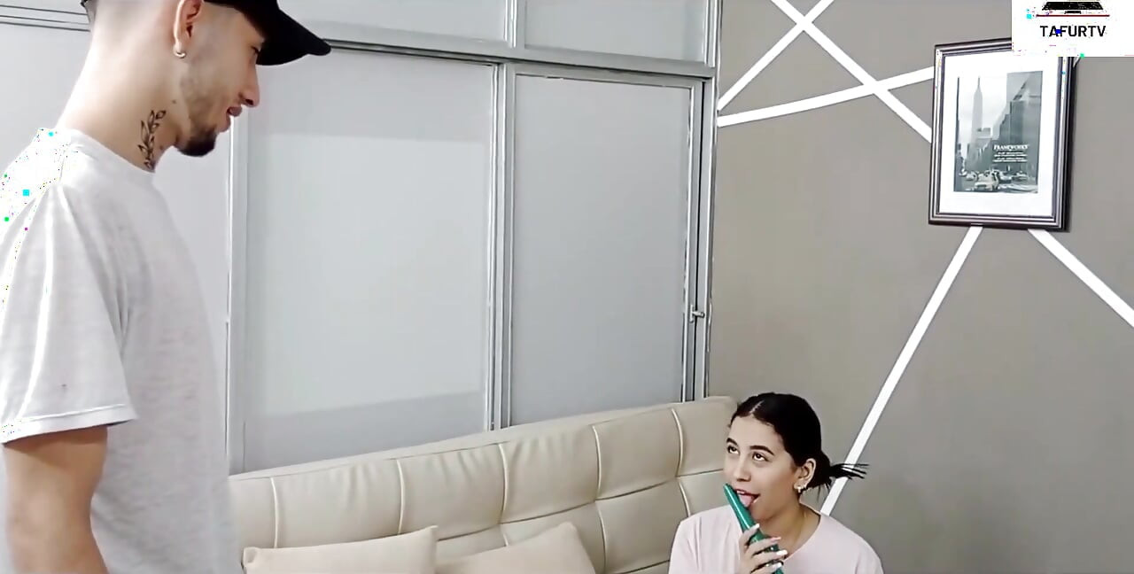 I Take Advantage of Being Alone at Home to Masturbate but My Stepfather Arrives and Ends up Giving Me Dick for Horny- Full Story