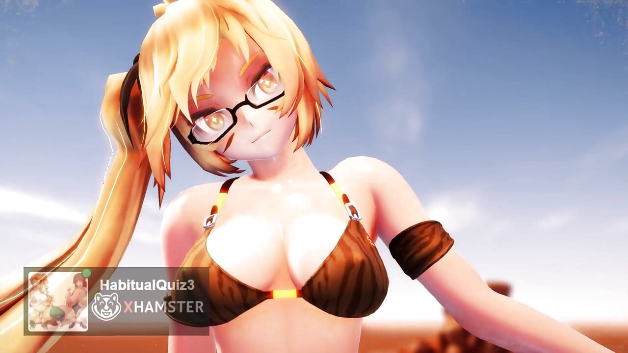 Mmd r18 ネルの淫らなカメラ、ブーム ミルフの学生、ハードオフィス、公開3Dエロアニメ
