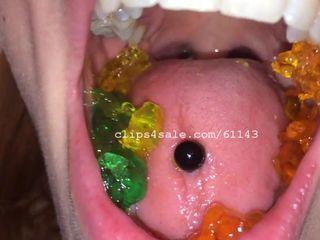 Vore Fetish - Silvia Eating Gummy Bears Video 2