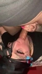 Giving head before getting ready for work