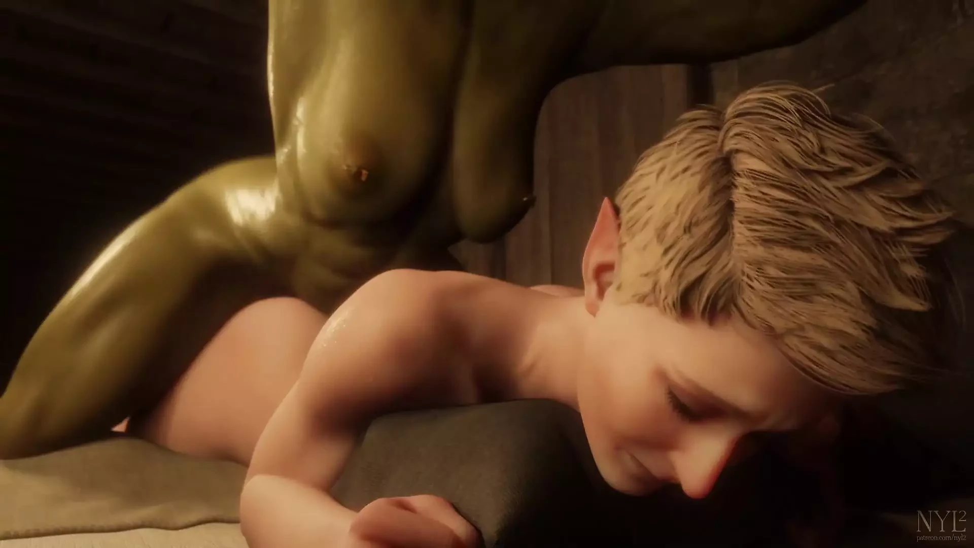 Futa orc làm tình futa milfs chật đít