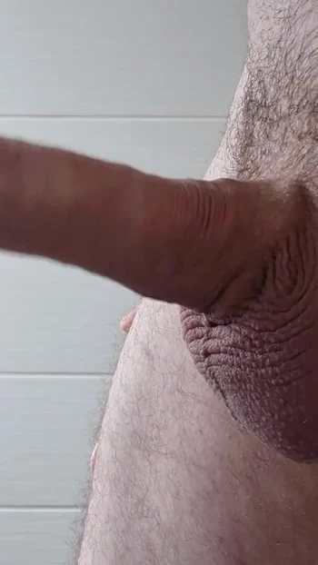 Memorable moment from "Showing off Cock and Balls with Cumshot in Slowmotion"
