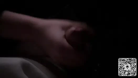 Public Parking Lot Handjob Next to Stranger and Bus Cum Finish