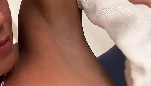 Blonde Babe Gets Her Pussy Shaved Smooth for Wild Fuck