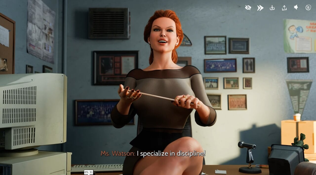 Fresh Women 2 - maestra llama a semental a su oficina para una final perdida y luego la convierte en una prueba de sexo privada