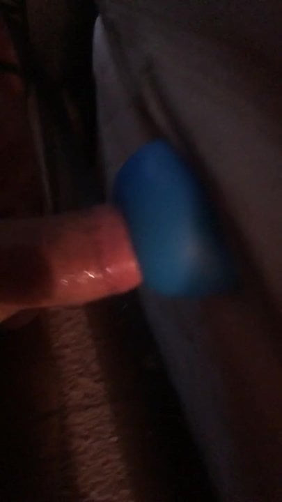 Having fun with toy