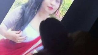 Cum tribute to desi indian ex girlfriend in saree