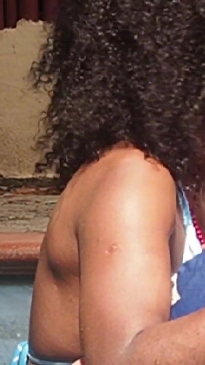 Jaw-dropping moment from "Black milf gets her pussy eaten and fucked at the pool by old man"