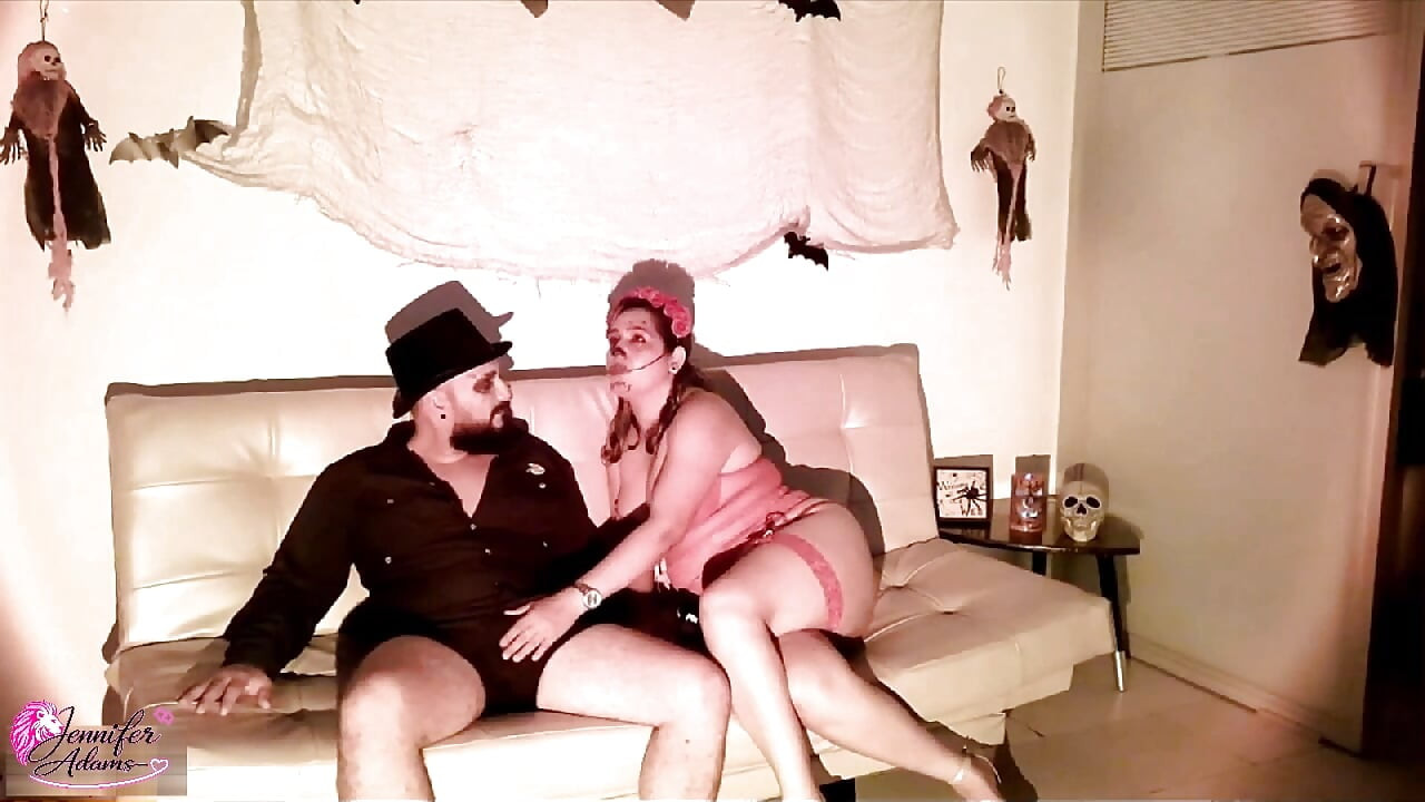 On Halloween a guest follows me everywhere to ask me to fuck secretly - Full Story- Porn