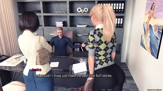 Jessica O'neil's Hard News - (pt 03) - Visual Novel