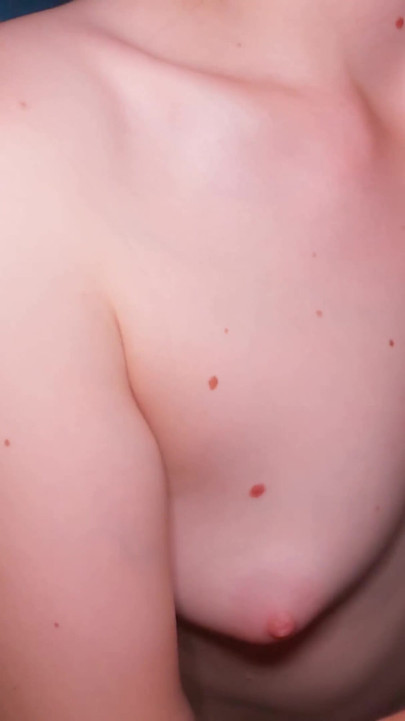 Unforgettable moment from "sloppy blowjob, cum on tits"