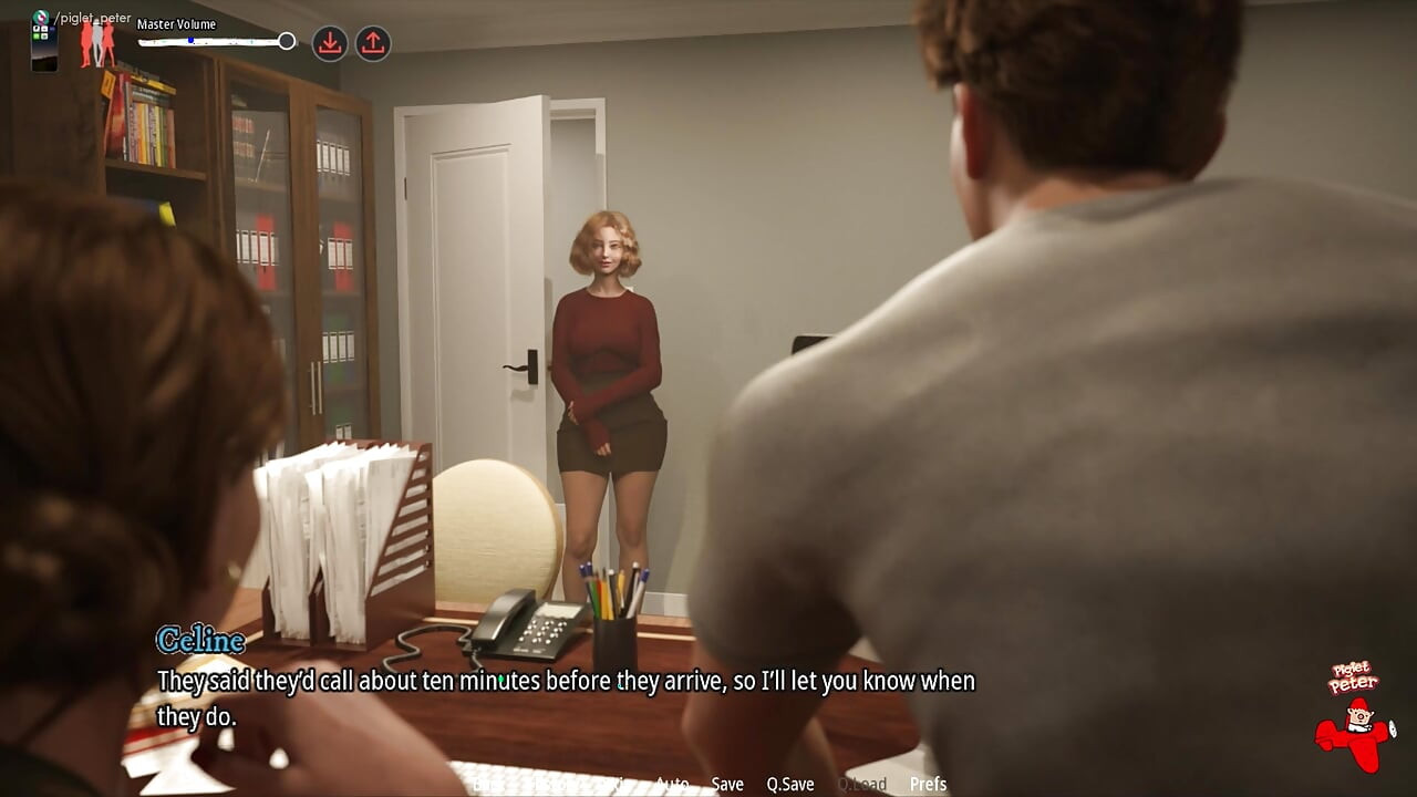 MILFheim (15) - Βαθιά στο λαρύγγι MILF στο γραφείο της