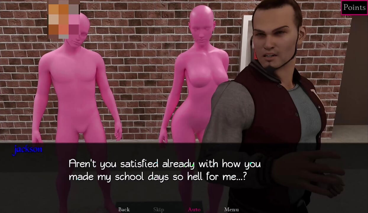 Nerd to alpha #2 - The girl showed her pussy in class