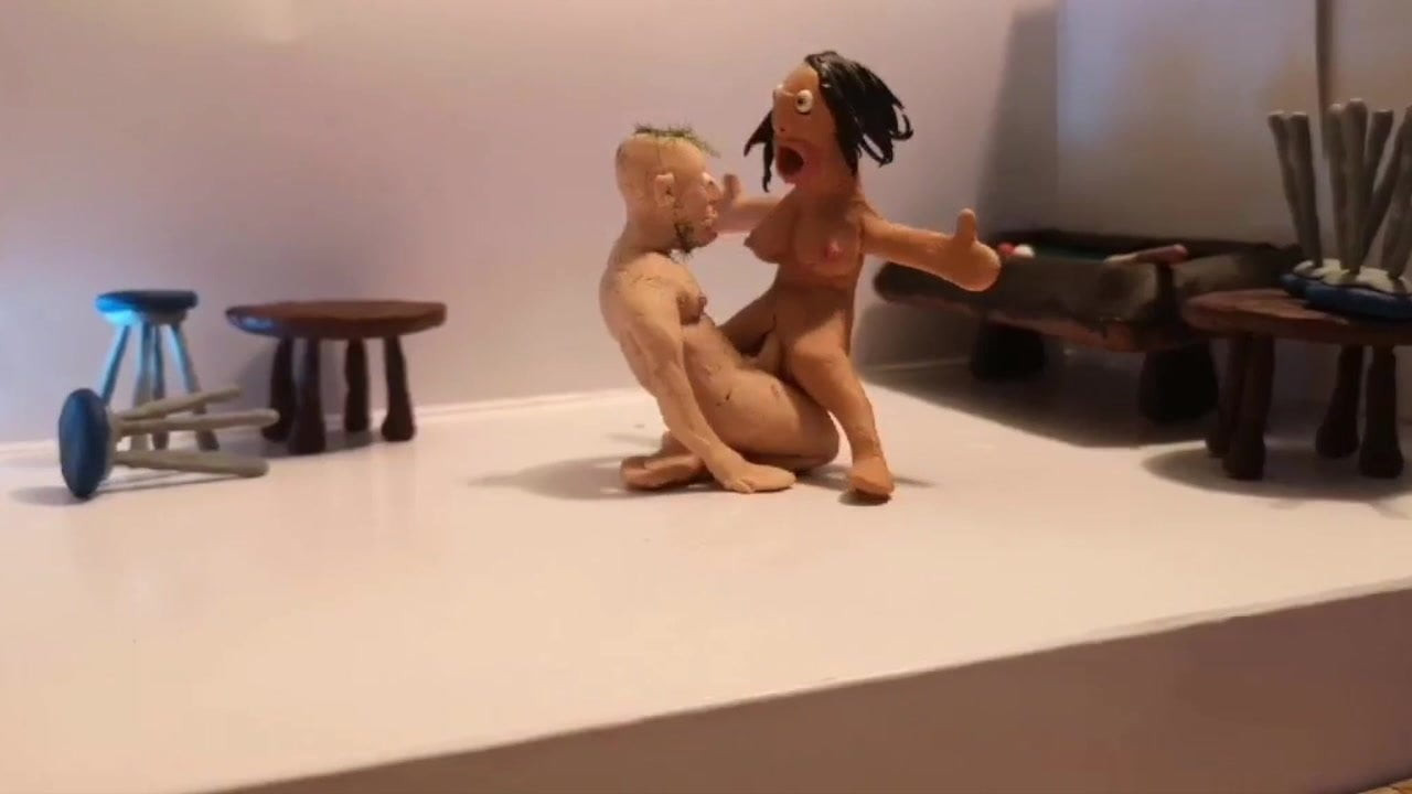 man fucking his sex doll
