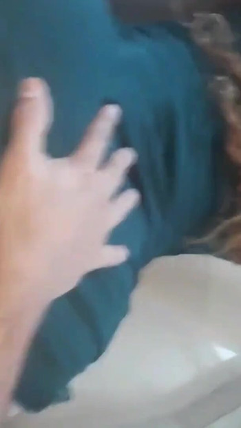 Memorable moment from "Housewife gets fucked by her husband's boss in the hotel"
