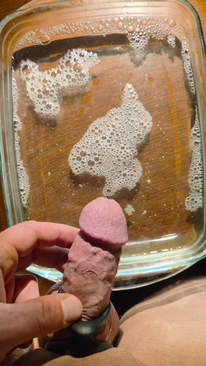 Pissing in a different way! For the first time!