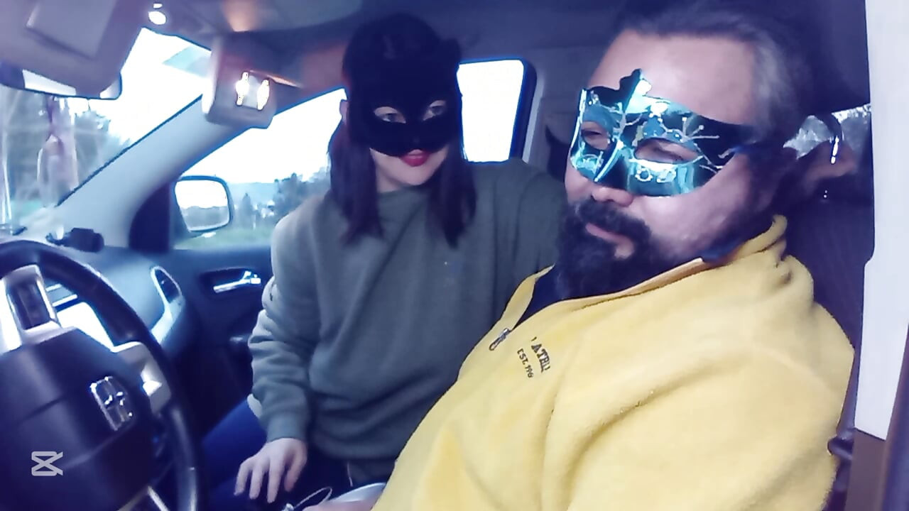 Пощечина в машине