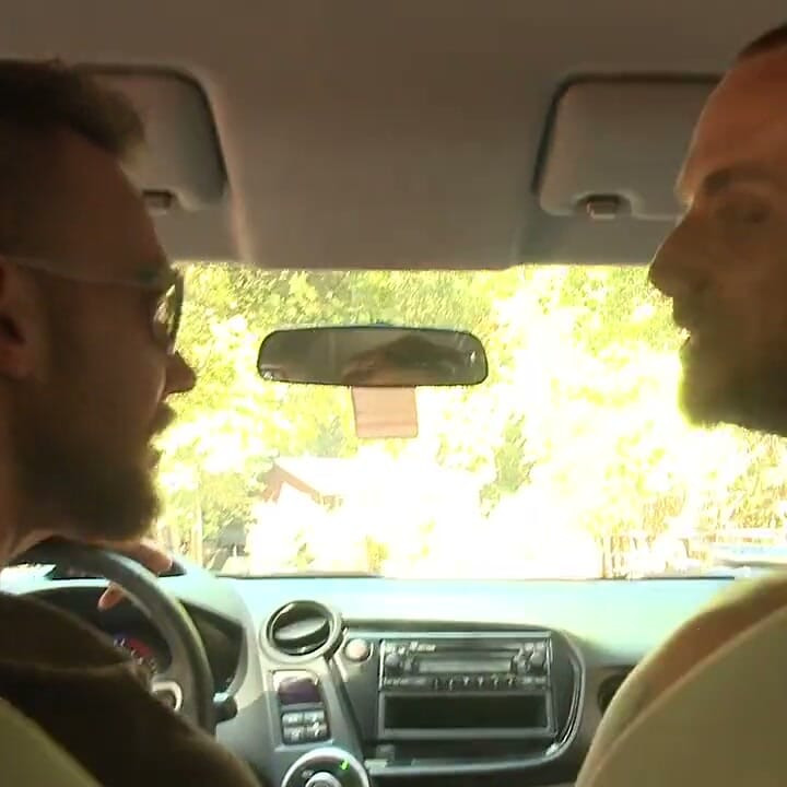 Ripped Stud with a Big Cock Carjacked and Edged in the Wilderness