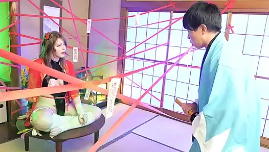 June Lovejoy Demon Slayer проигрывает Демону разврата с трахом и кримпаем!