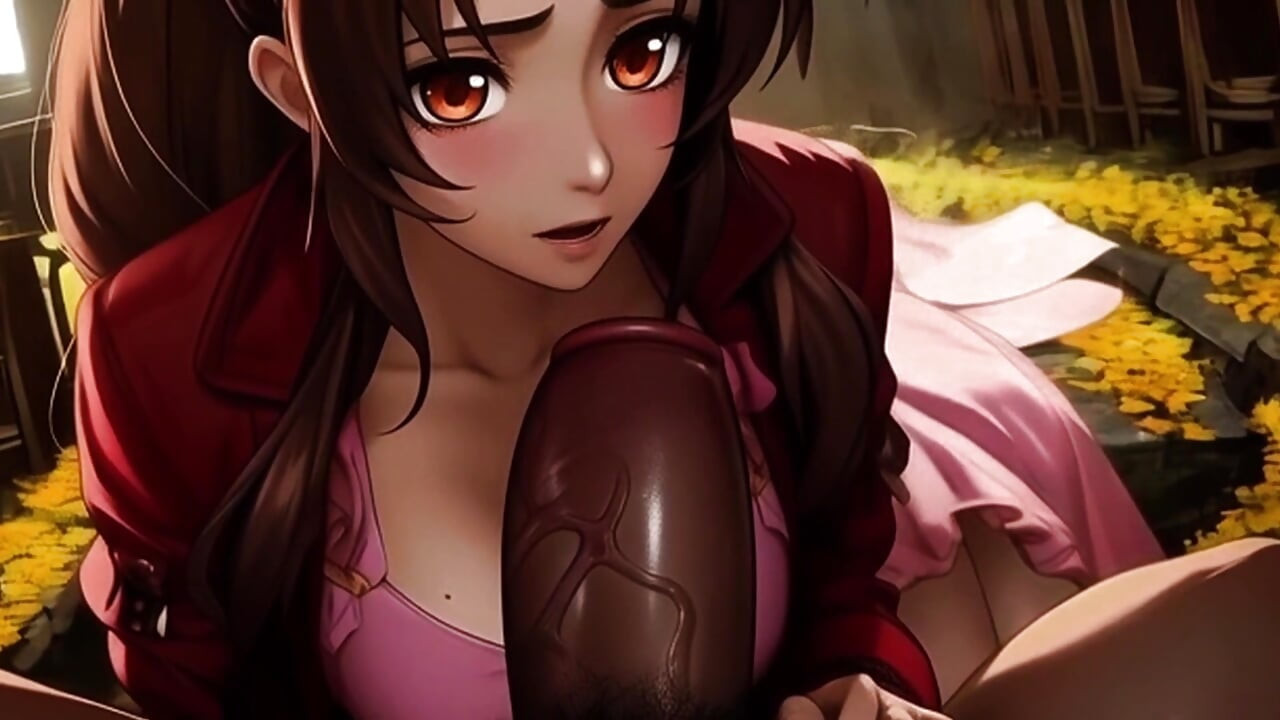 Aerith schittert in nieuwe Hentai van pittige Toons