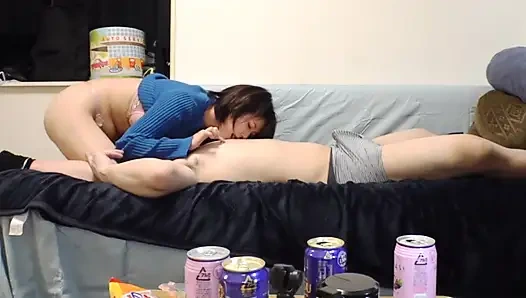 A Night of Nipples and Deep Pleasure at Home