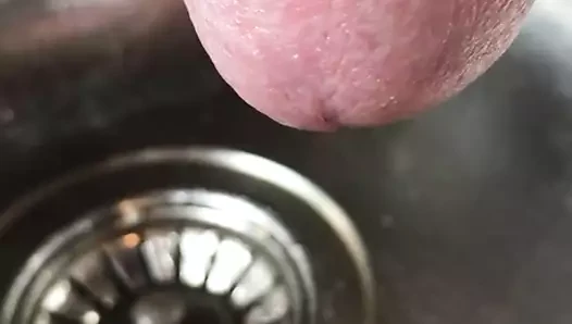 Zink porn video – Pissing in the zink again