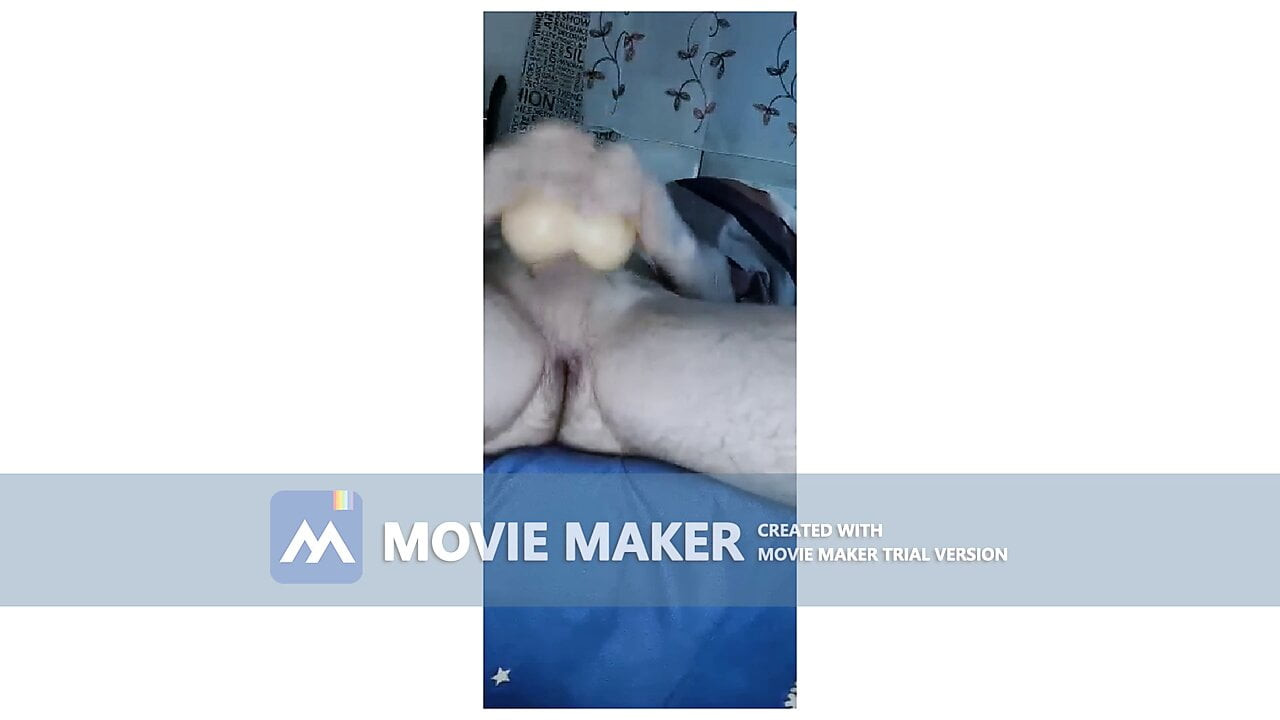 Fucking My Ass With A Sex Toy