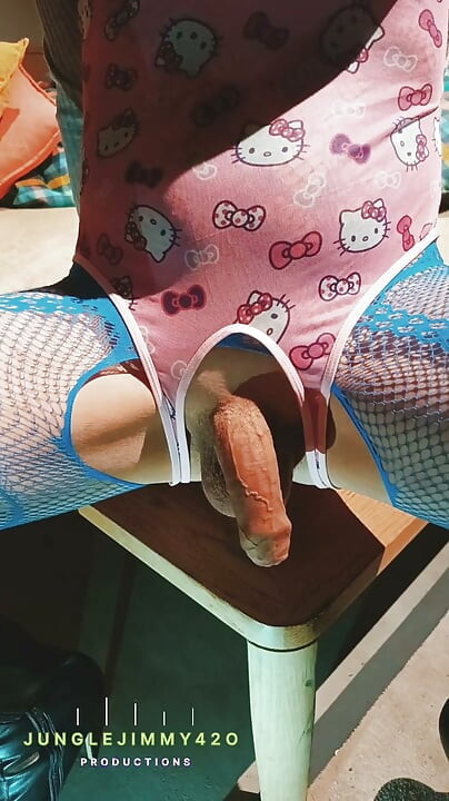 Hello Kitty Σκληρό Αναλ Dildo