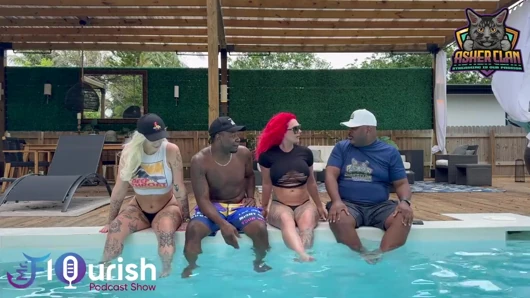Mrflourish podcast bareng si tamu roxi keogh, gigi patsy dan datjguy di florida