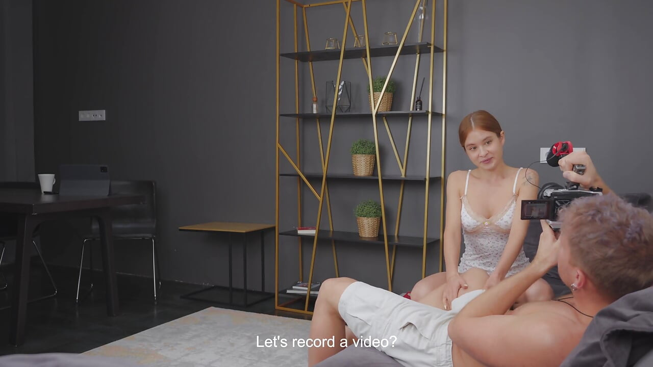Busty Stepsister Decided to Start Pornstar. She Needs My Big Cock. I Fuck Her Tight Pussy. POV Bts