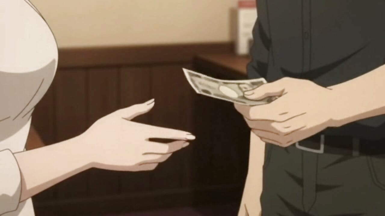Cafe Girl Settles Her Bill the Intimate Way in back room