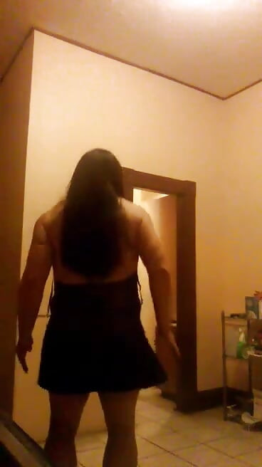HEY I NEED YOU LIFT UP THIS SHORT SKIRT AND FILL MY HOLE WITH YOUR WARM CUM