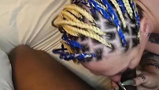 M glück bekommt seinen ersten geschmack von bondage