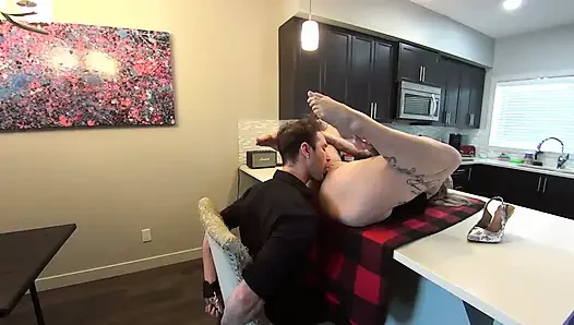 Blindfolded Assistant Worships My Soles, Eats Me Out & Gets Edged Before I Let Him Fuck Me