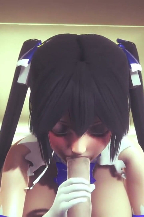 Hestia shows her lustful nature: DanMachi 3D Hentai
