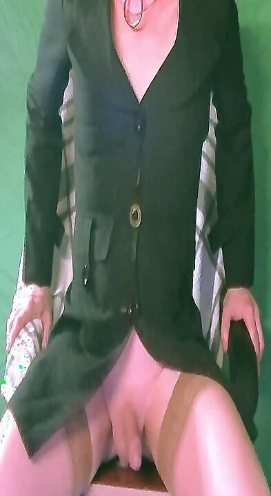 I fuck myself in my Trench Coat