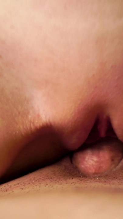 Spectacular moment from "POV Close up wet pussy cameltoe sliding and rubbing cock for creampie"