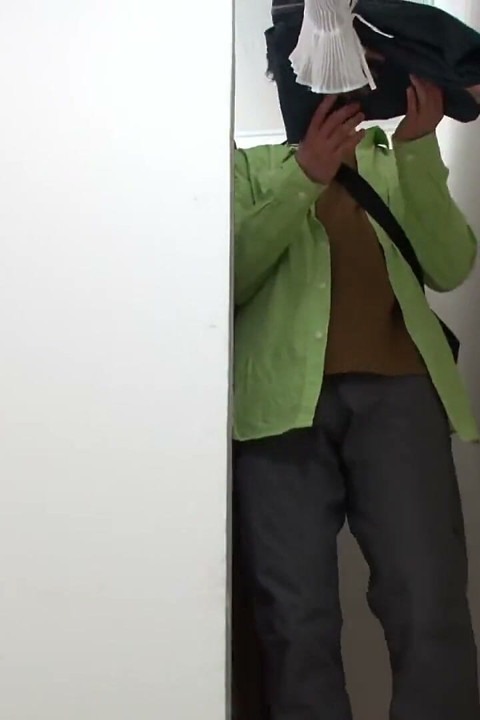 Fitting Room Clerk Can't Look Away