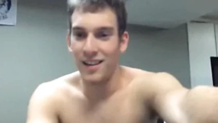 Sexy American guy Jerks Off