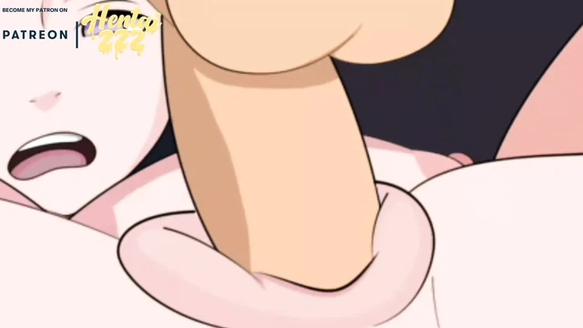 HINATA ПРИНИМАЕТ ХЕНТАЙ ВИДЕО С КРИМПАЕМ NARUTO