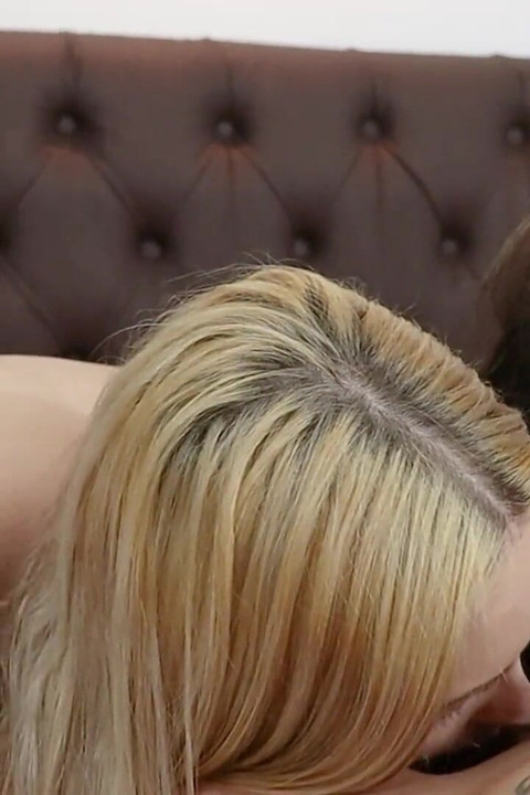 Fucking the Ass of the Blonde Girlfriend and My Wife