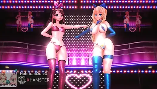 Kizuna AI & Mirai Akari Destination Call of duty sex hard cute cosplay 3d hentai mmd r18